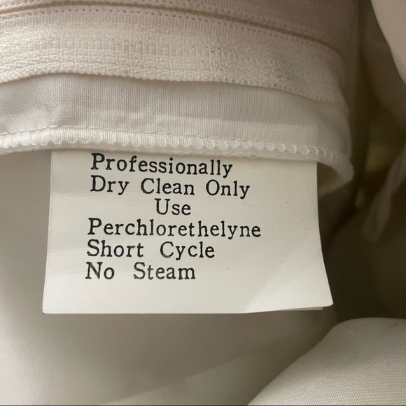 Vintage 1990's Princess Diana Inspired Tea Length Wedding Dress - Picture 7 of 7